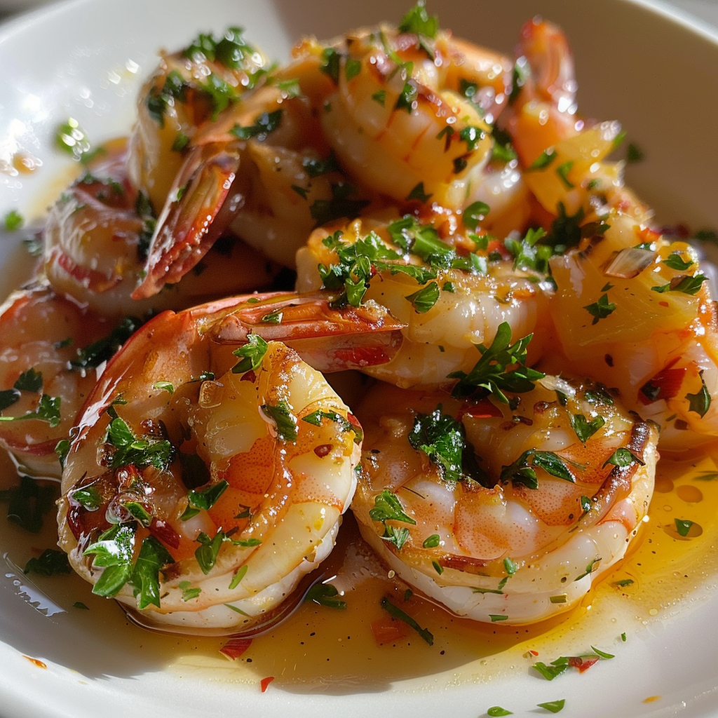 comment préparer DîNer Facile Rapide Crevettes Ail Citron Moins 30 Minutes étape par étape