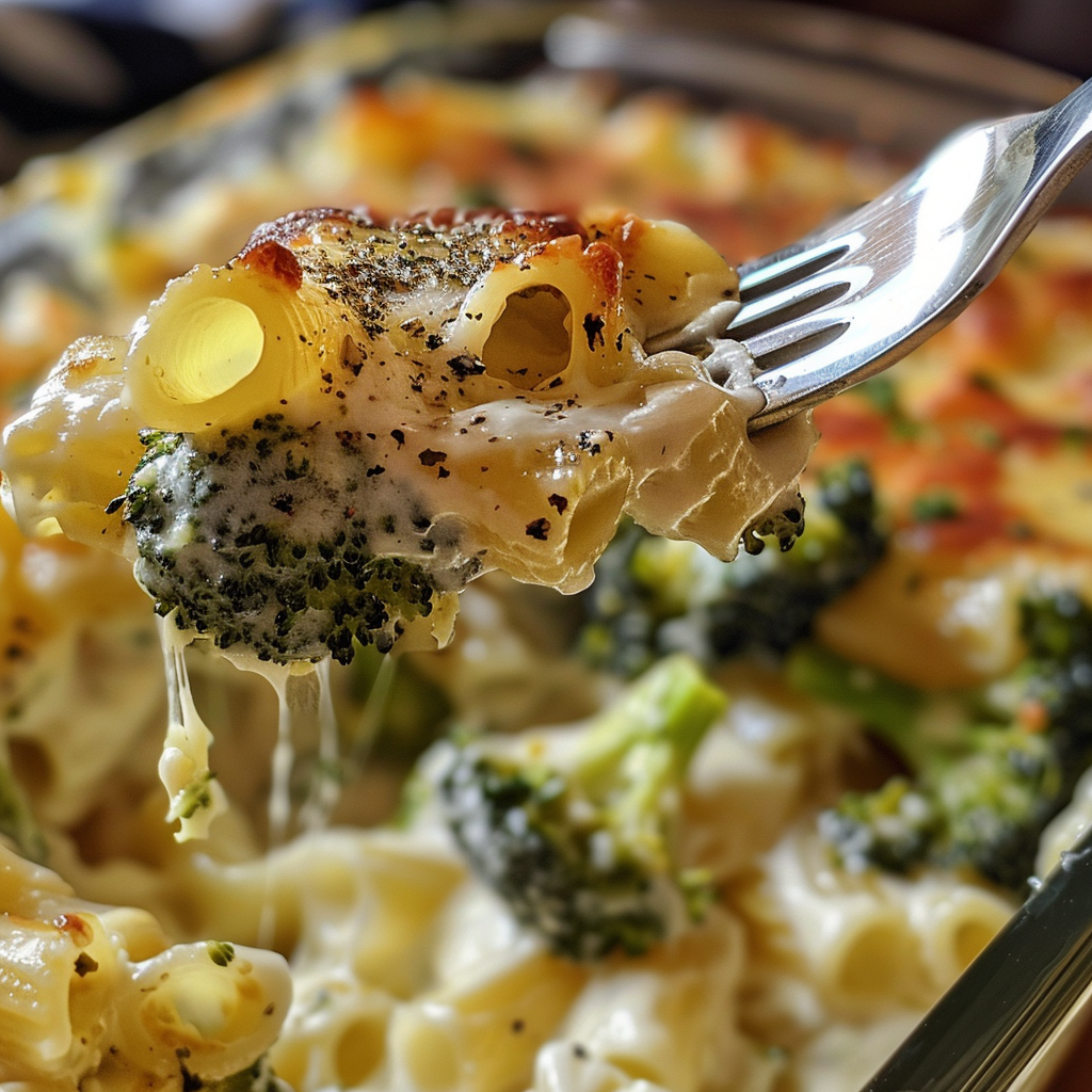 comment préparer PâTes Gratin Brocoli Cheddar CréMeux Sans BéChamel étape par étape