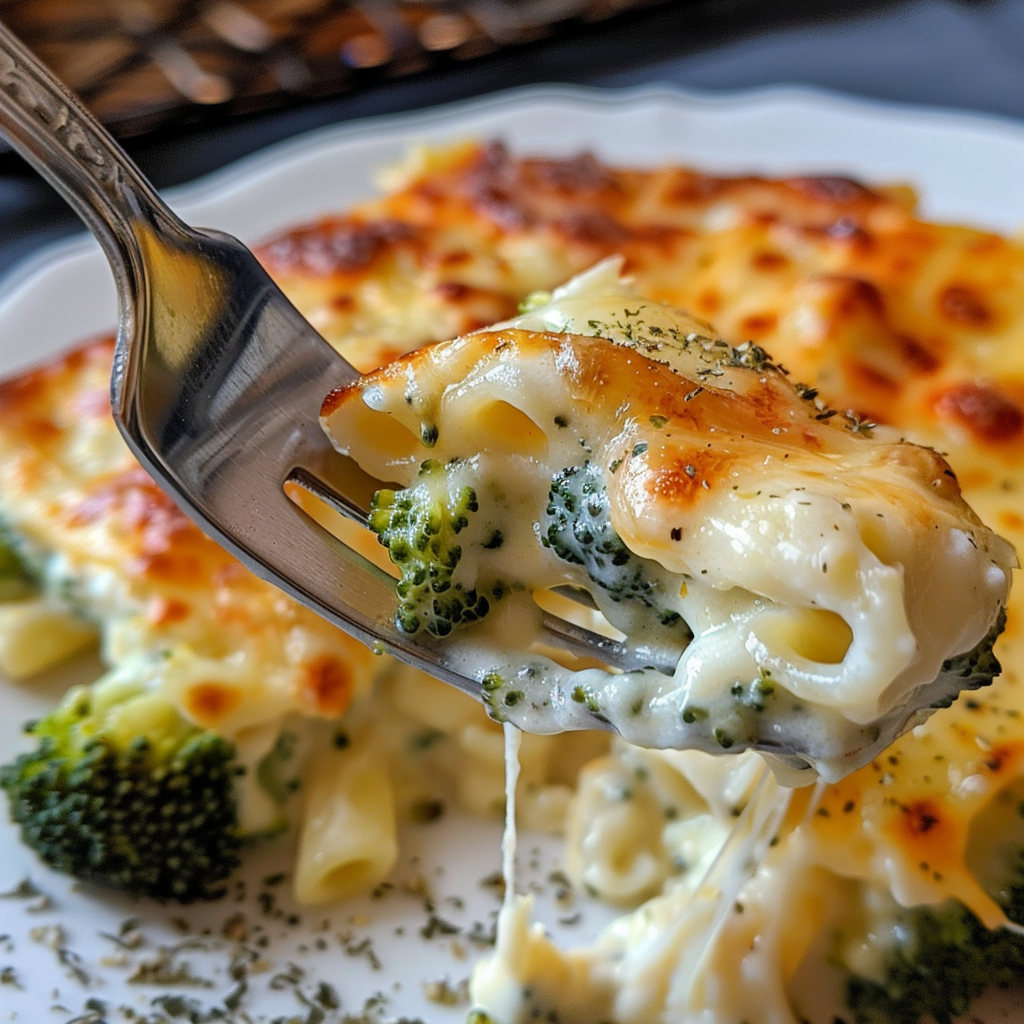 ingrédients frais pour PâTes Gratin Brocoli Cheddar CréMeux Sans BéChamel