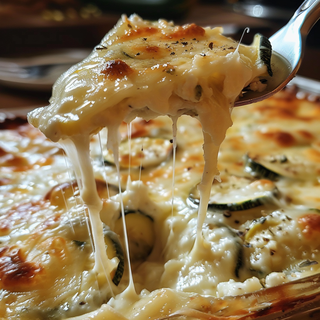 ingrédients frais pour PâTes Gratins Courgettes Ricotta Basilic Frais Cuisson Unique