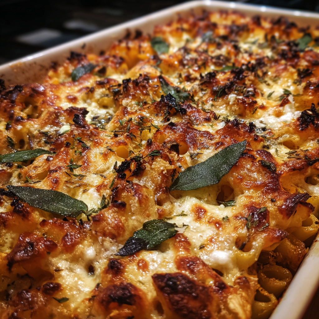 ingrédients frais pour PâTes Gratins VéGéTariens Automne Courge Butternut