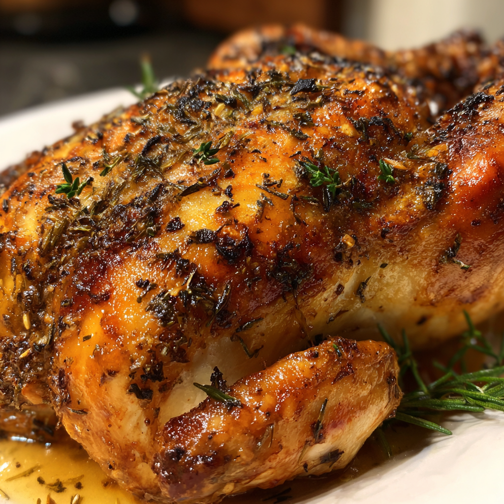 comment préparer Recettes Poulet Entier RôTi Croustillant Air Fryer étape par étape