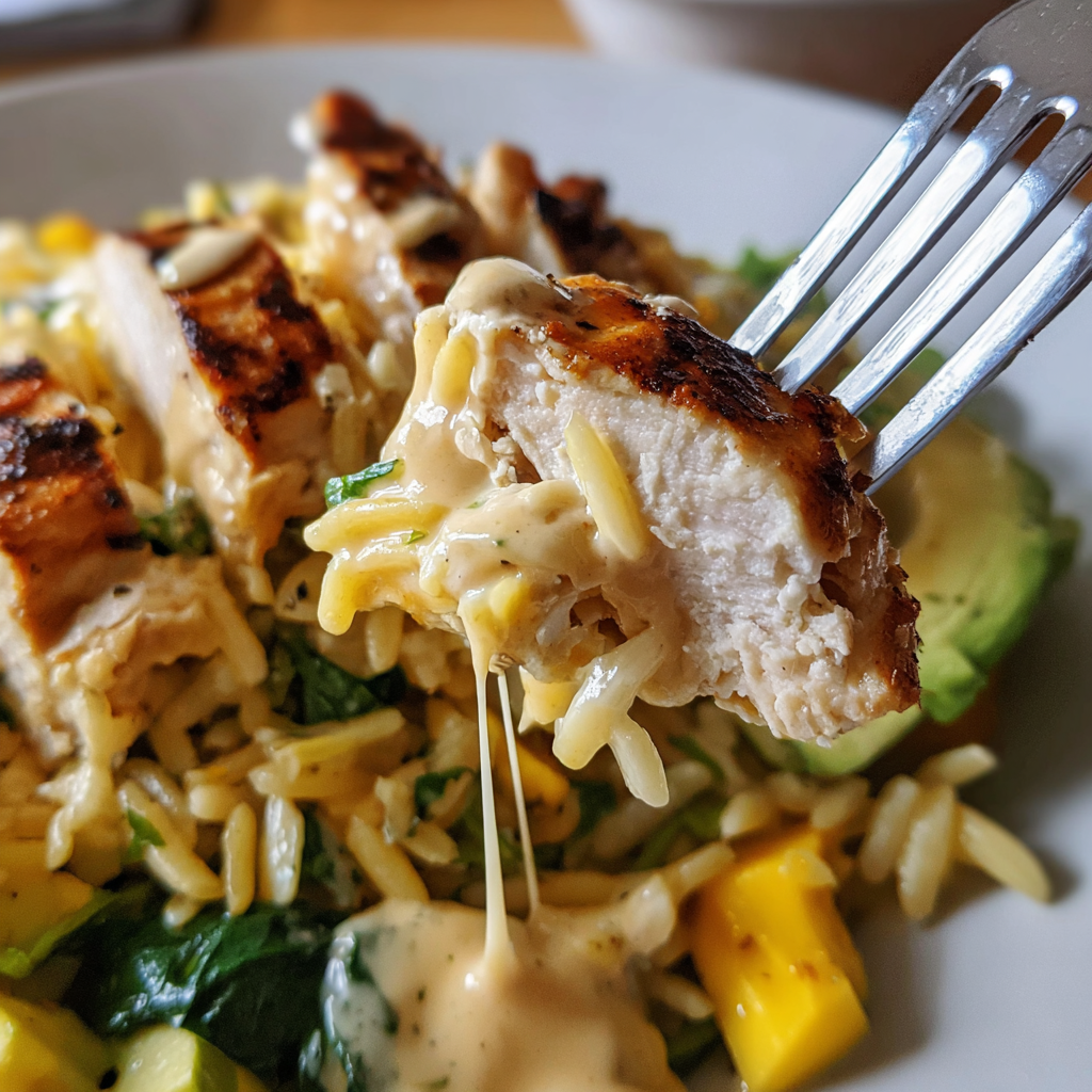 comment préparer Salade Recettes Minceur Poulet Avocat Mangue étape par étape