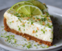Cheesecake Sans Cuisson au Citron Vert et Noix de Coco