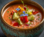 Gaspacho Andalou Frais et Léger : le Reflet de l’Été