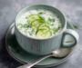 Soupe Froide de Concombre et Yaourt à l’Aneth — Prête en 5 Minutes